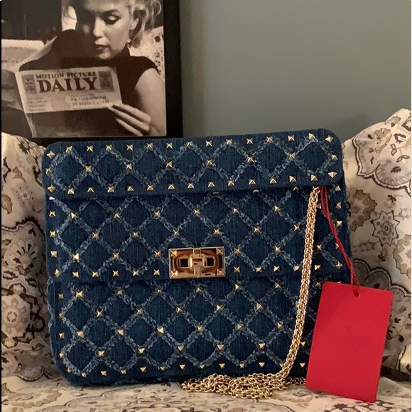 valentino denim bag